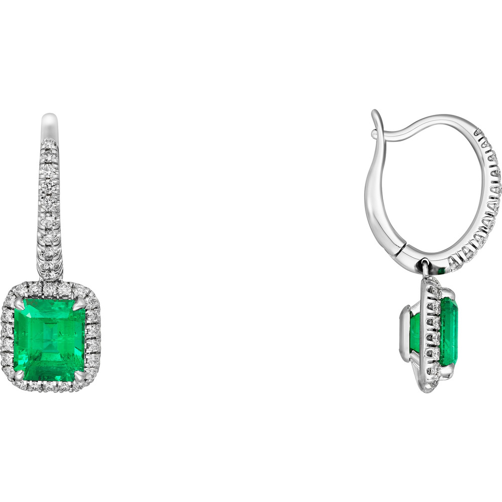 Серьги Cartier Destinée, цветной камень