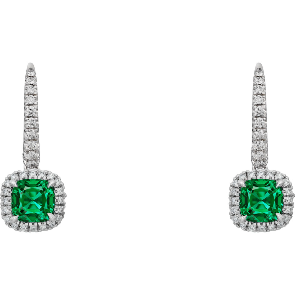 Серьги Cartier Destinée, цветной камень