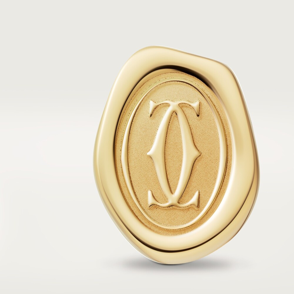 Запонки с мотивом «восковая печать»