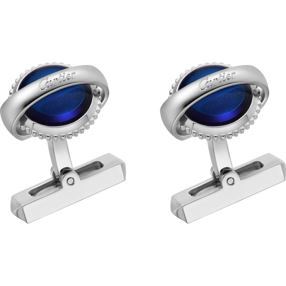 Запонки Ballon Bleu de Cartier, серебро