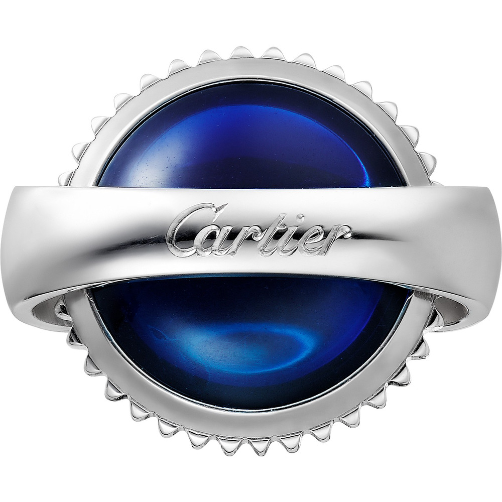 Запонки Ballon Bleu de Cartier, серебро