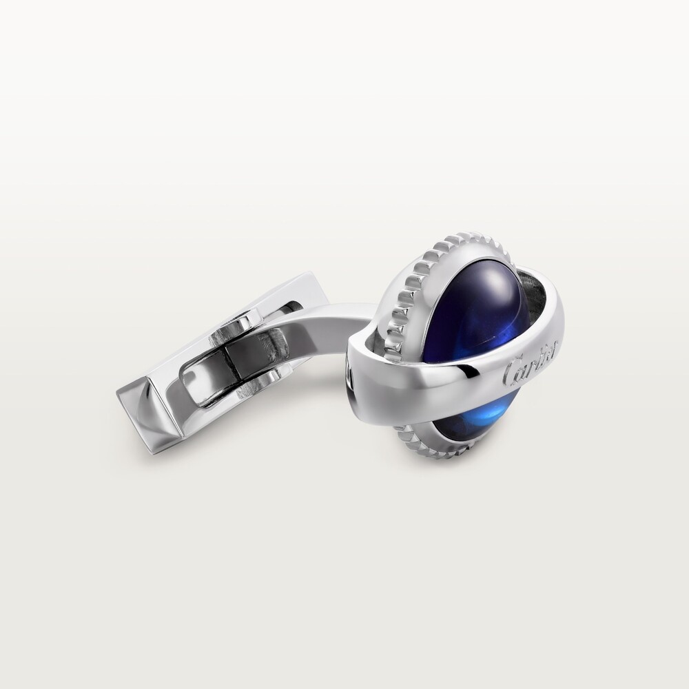 Запонки Ballon Bleu de Cartier, серебро