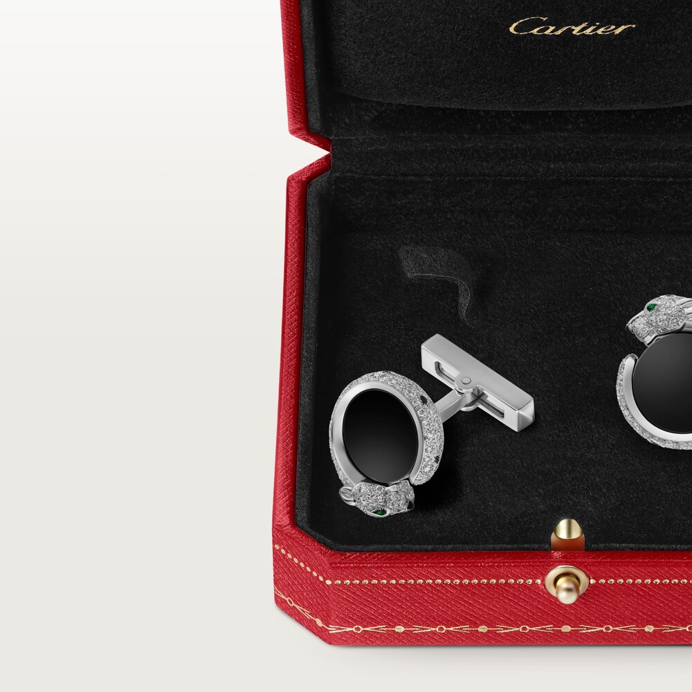 Запонки Panthère de Cartier