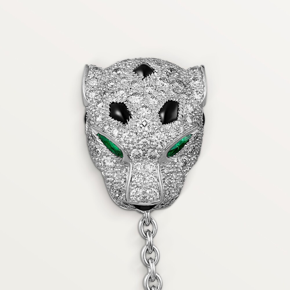 Бутоньерка Panthère de Cartier, золото и бриллианты