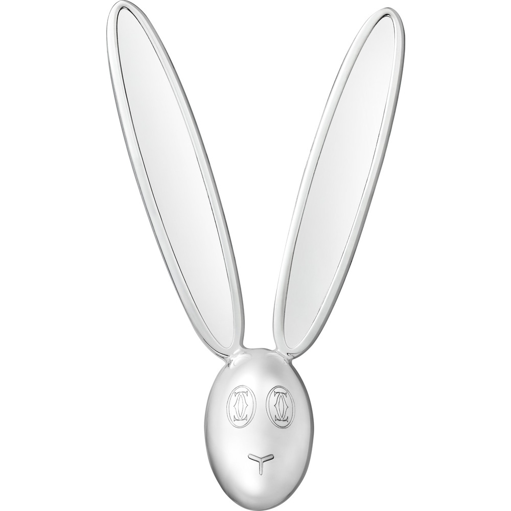 Две ложки Cartier Baby, мотив "кролик"