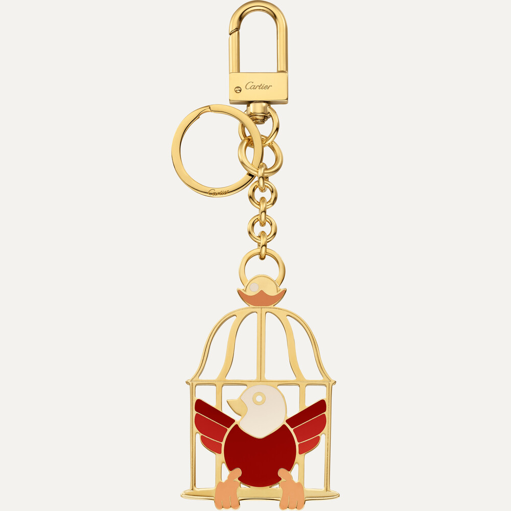 Брелок Diabolo de Cartier, мотив "освобожденная птица"