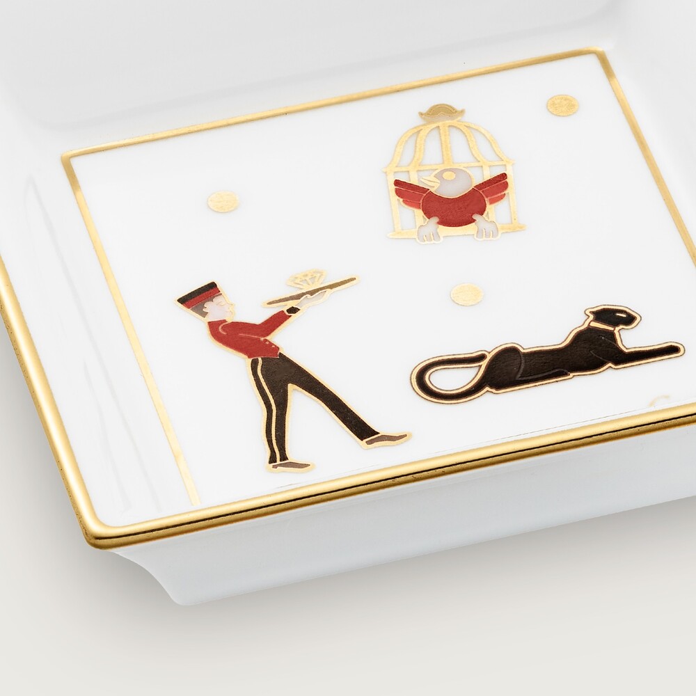 Набор из 4 подставок для мелких предметов Diabolo de Cartier, маленькая модель