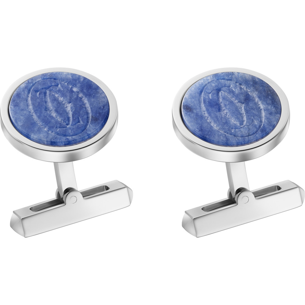 Запонки Double C de Cartier