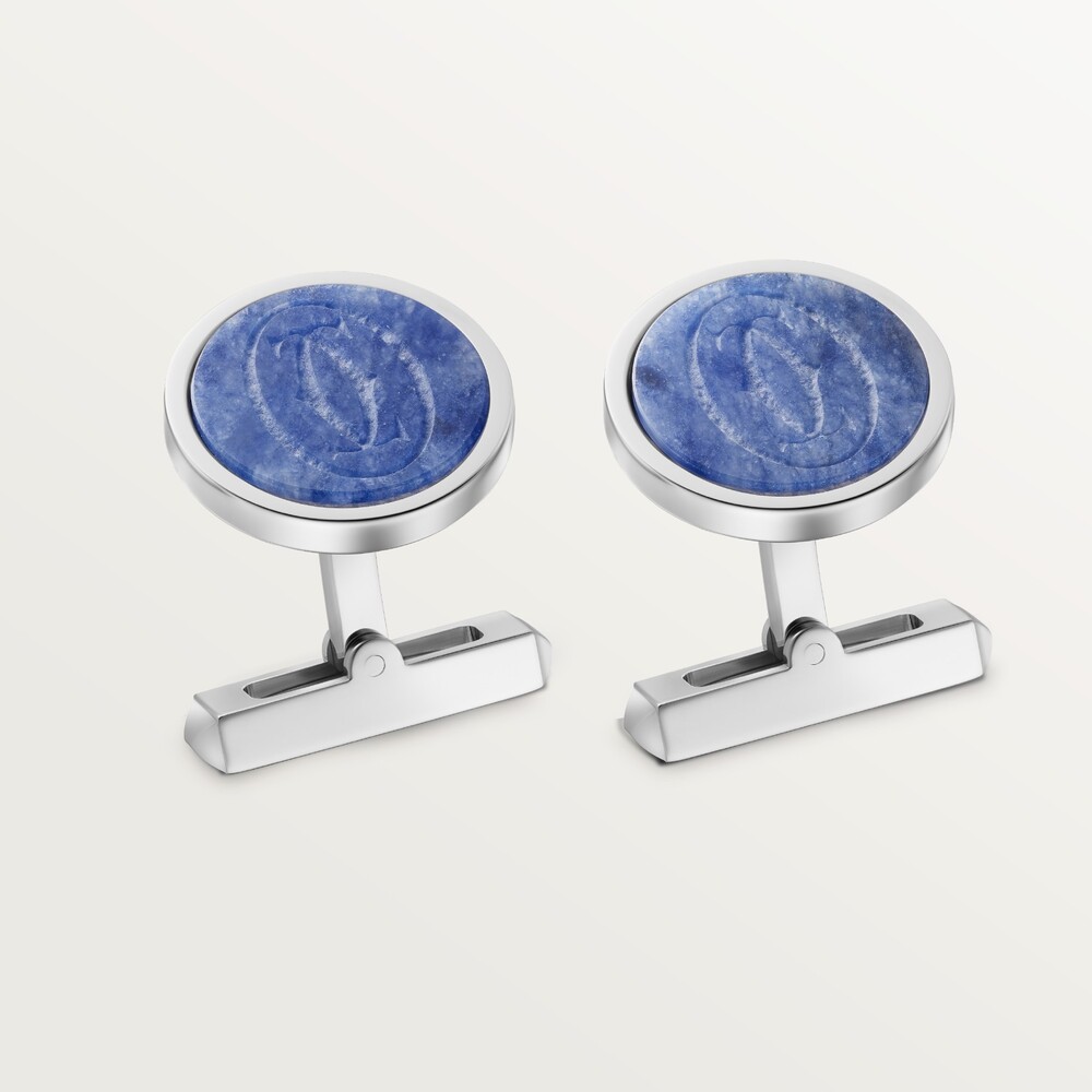 Запонки Double C de Cartier