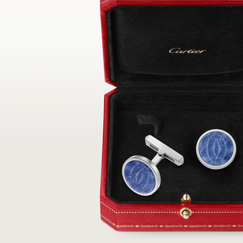 Запонки Double C de Cartier