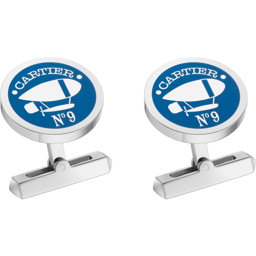 Запонки Santos de Cartier, мотив аэронавт