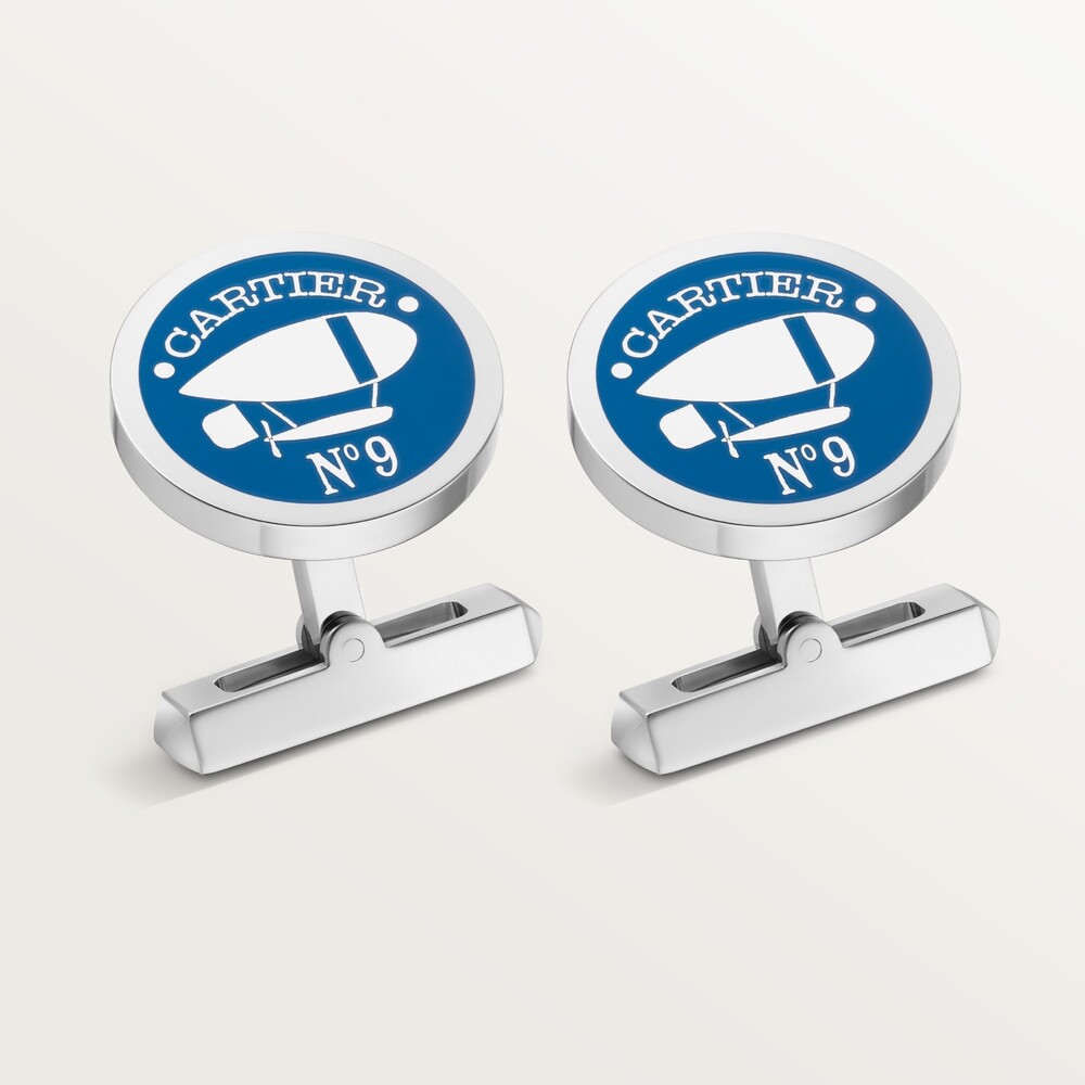 Запонки Santos de Cartier, мотив аэронавт