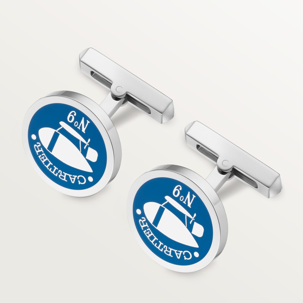 Запонки Santos de Cartier, мотив аэронавт