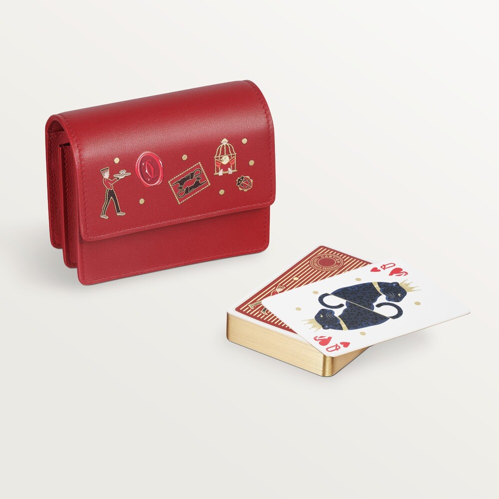 Аксессуары для путешествий Diabolo de Cartier, Игральные карты