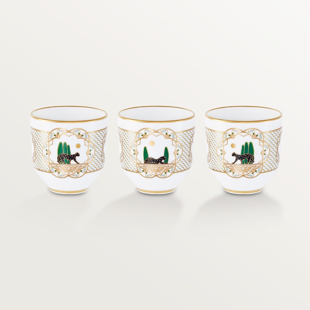 Набор из 3 чашек Panthère de Cartier