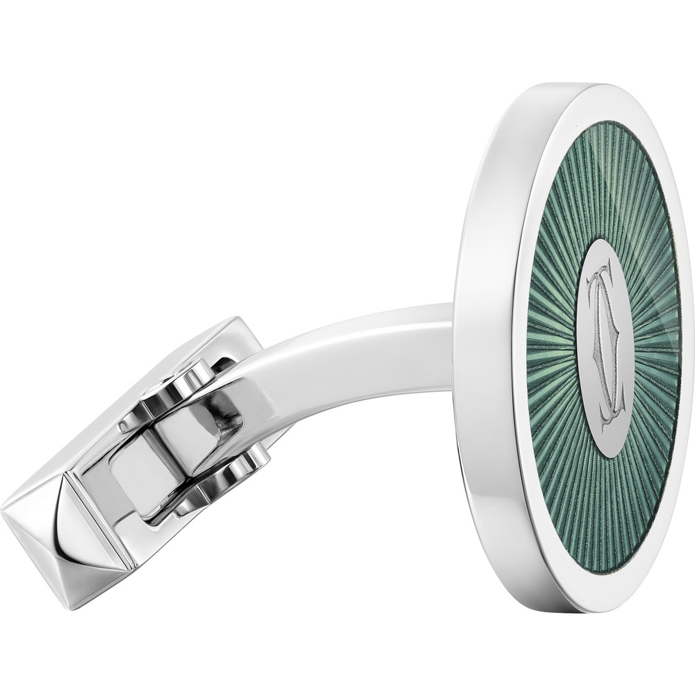 Запонки Double C de Cartier