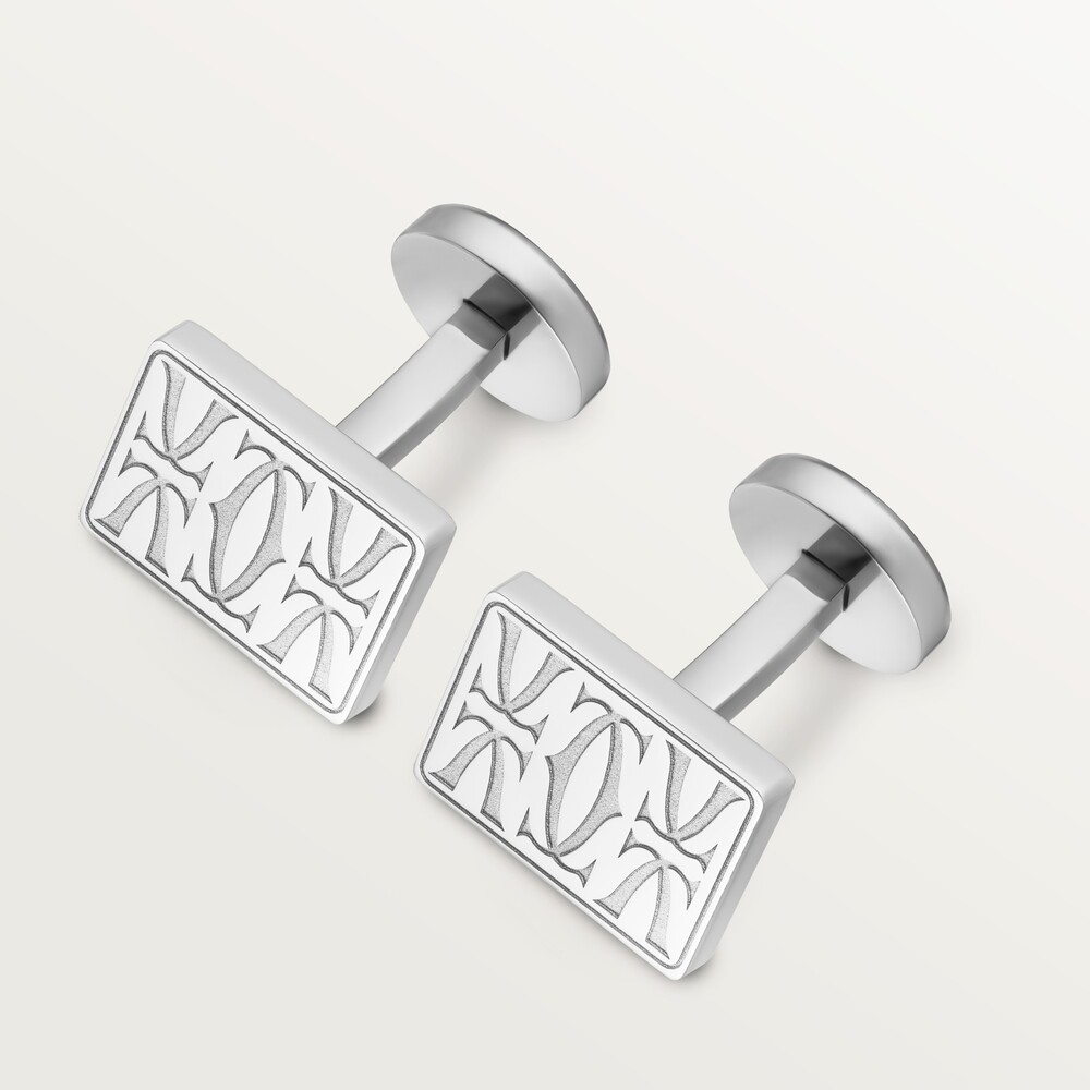 Запонки Double C de Cartier