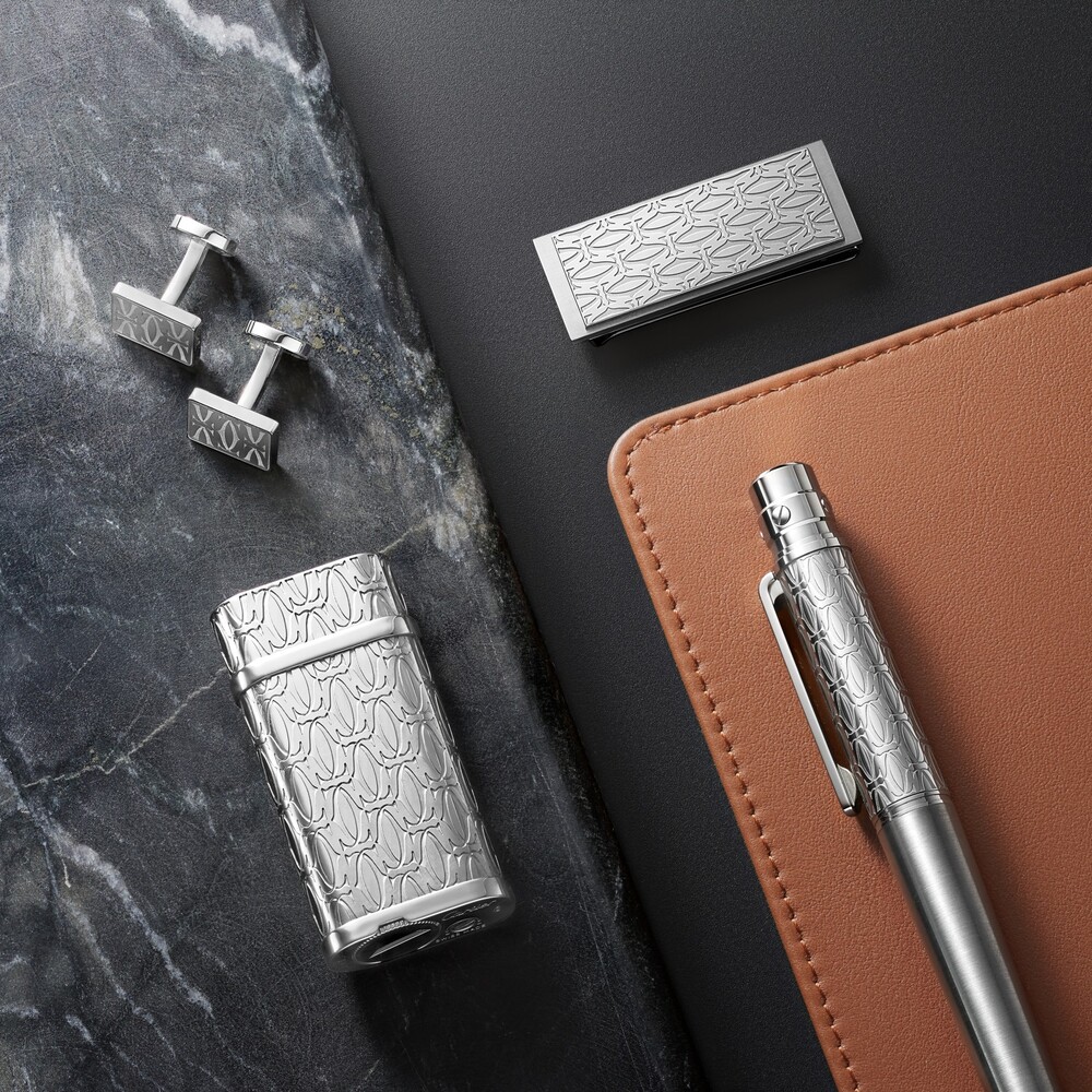 Запонки Double C de Cartier