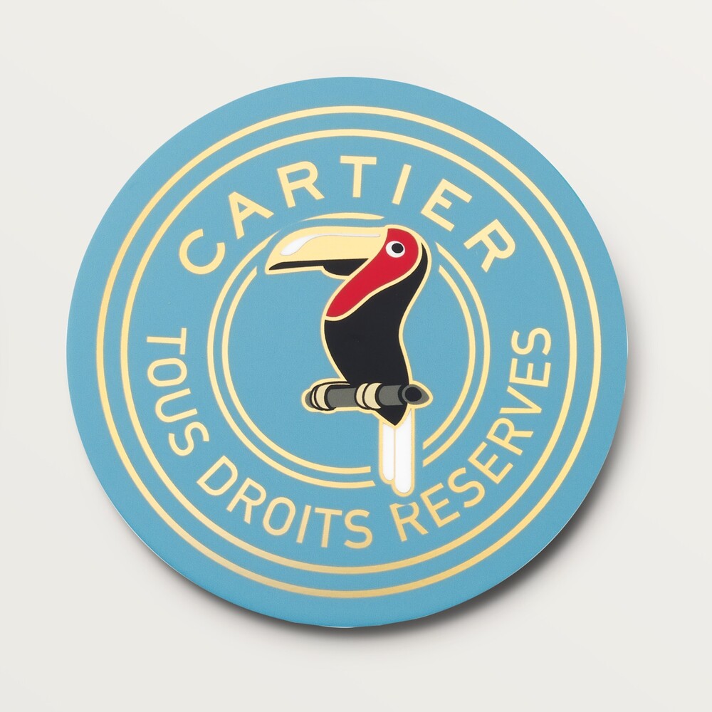 Набор из 6 подставок под чашки Cartier Characters