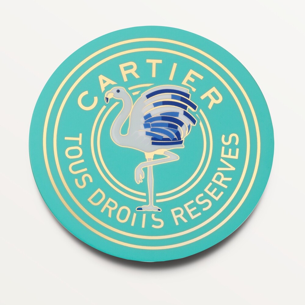 Набор из 6 подставок под чашки Cartier Characters