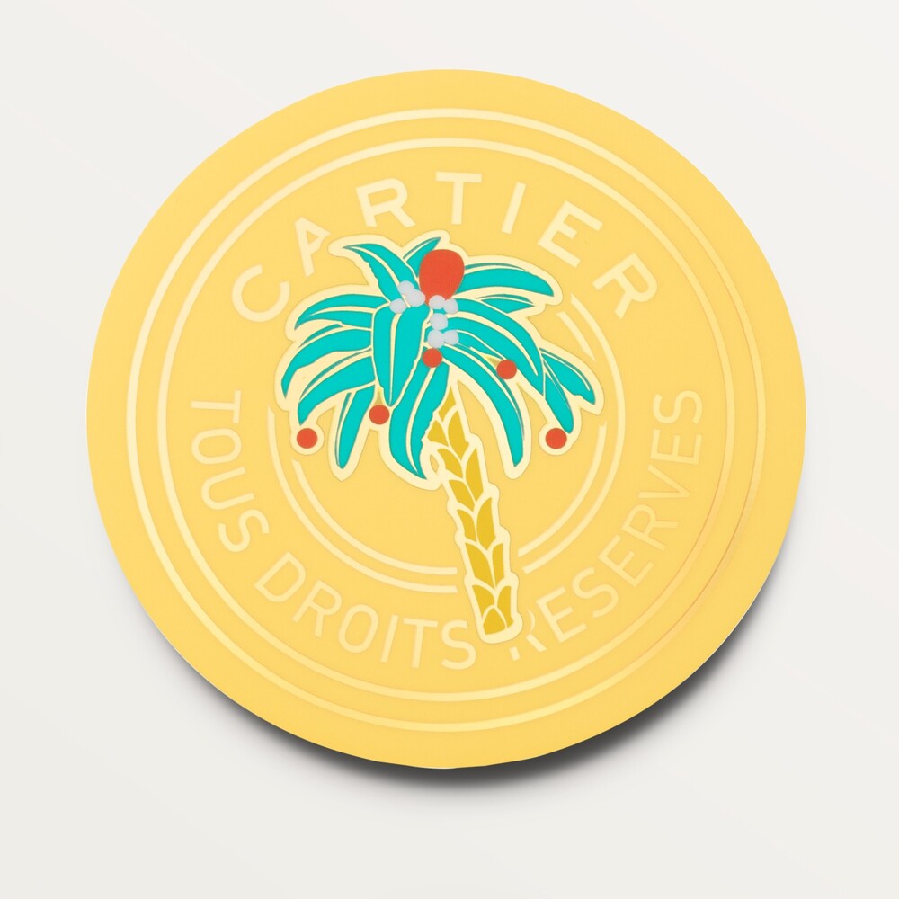 Набор из 6 подставок под чашки Cartier Characters