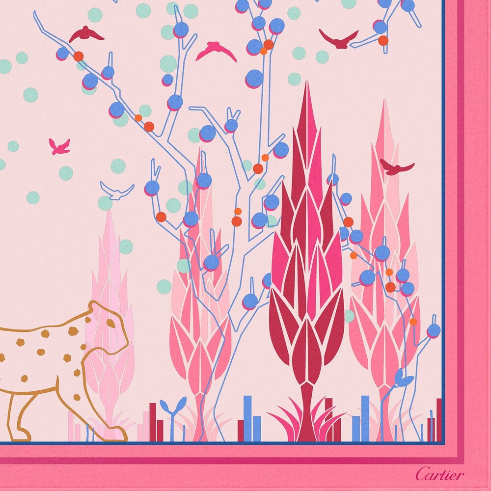 Платок Panther Garden