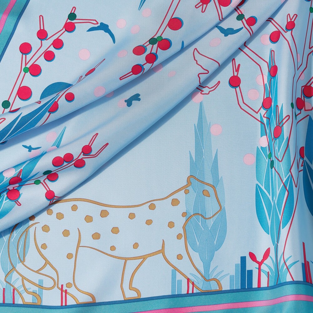 Платок Panther Garden