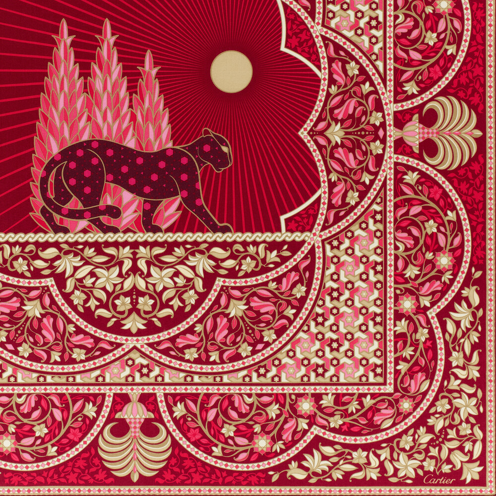 Шаль Panthère Arabesques 140