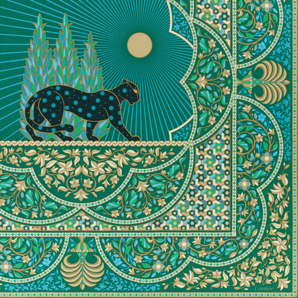Шаль Panthère Arabesques 140