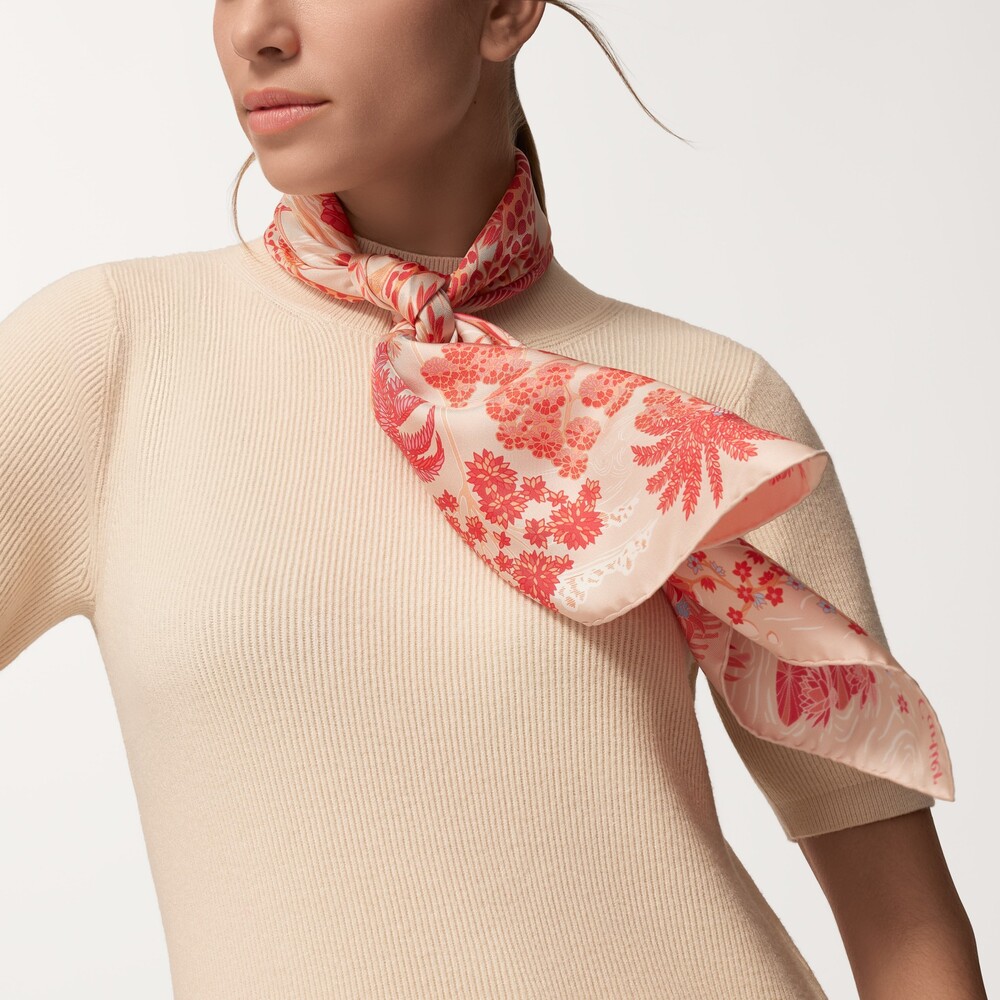 Платок Panthère Faune and Flora 90