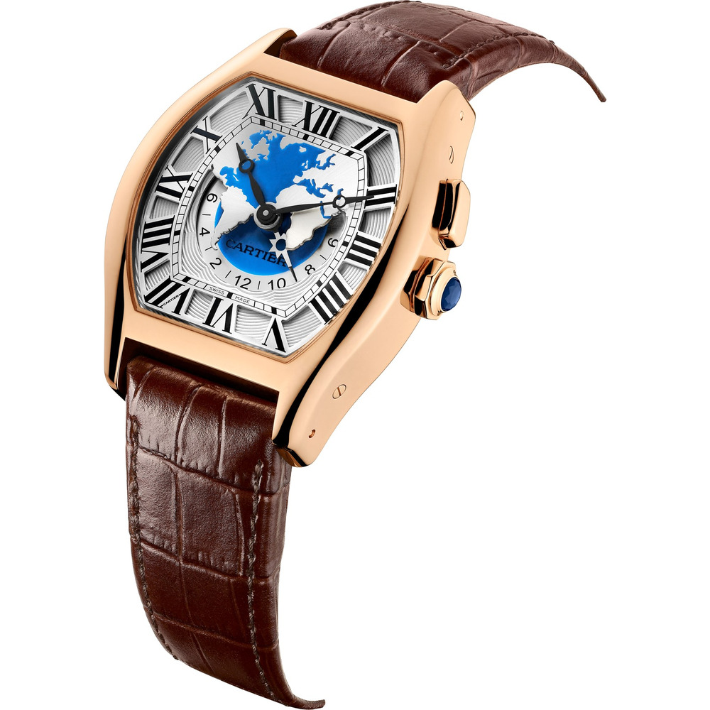 Часы Tortue с часовыми поясами