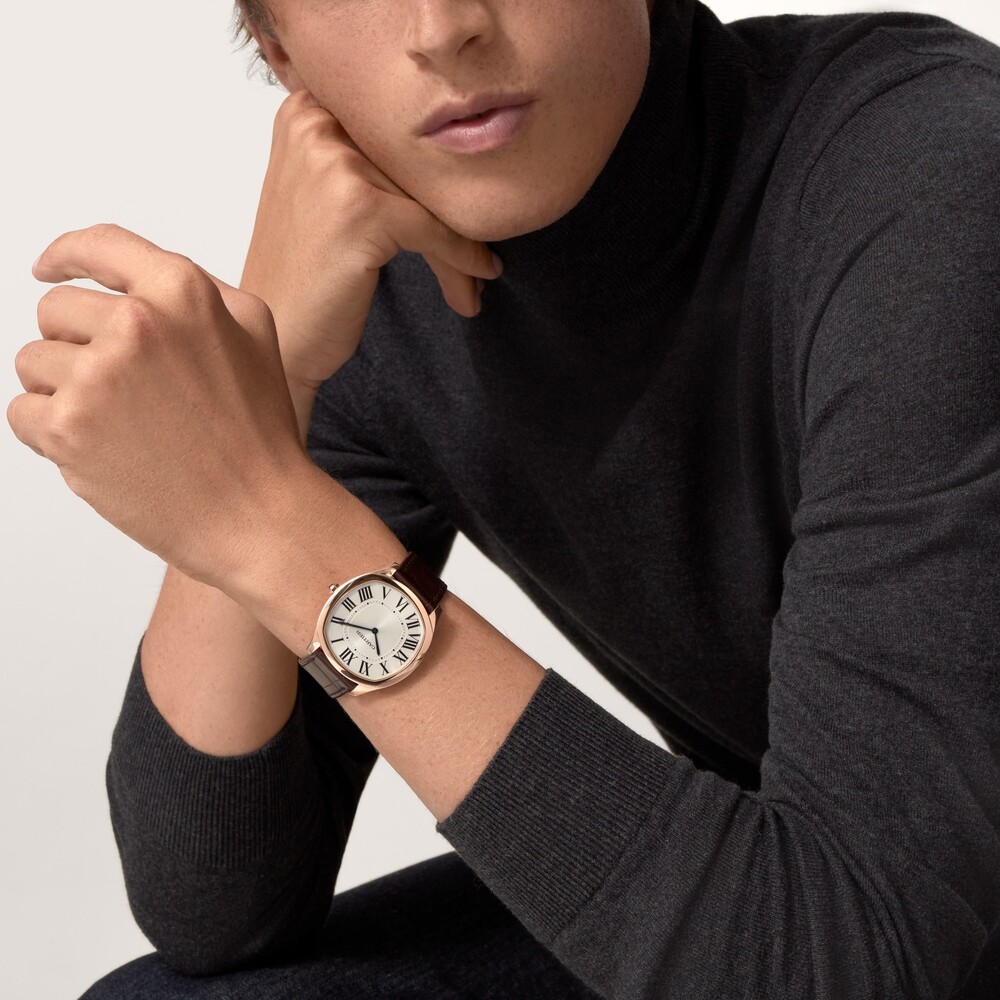 Сверхтонкие часы Drive de Cartier