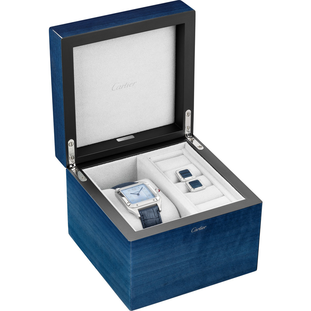 Часы Santos-Dumont и роскошная шкатулка