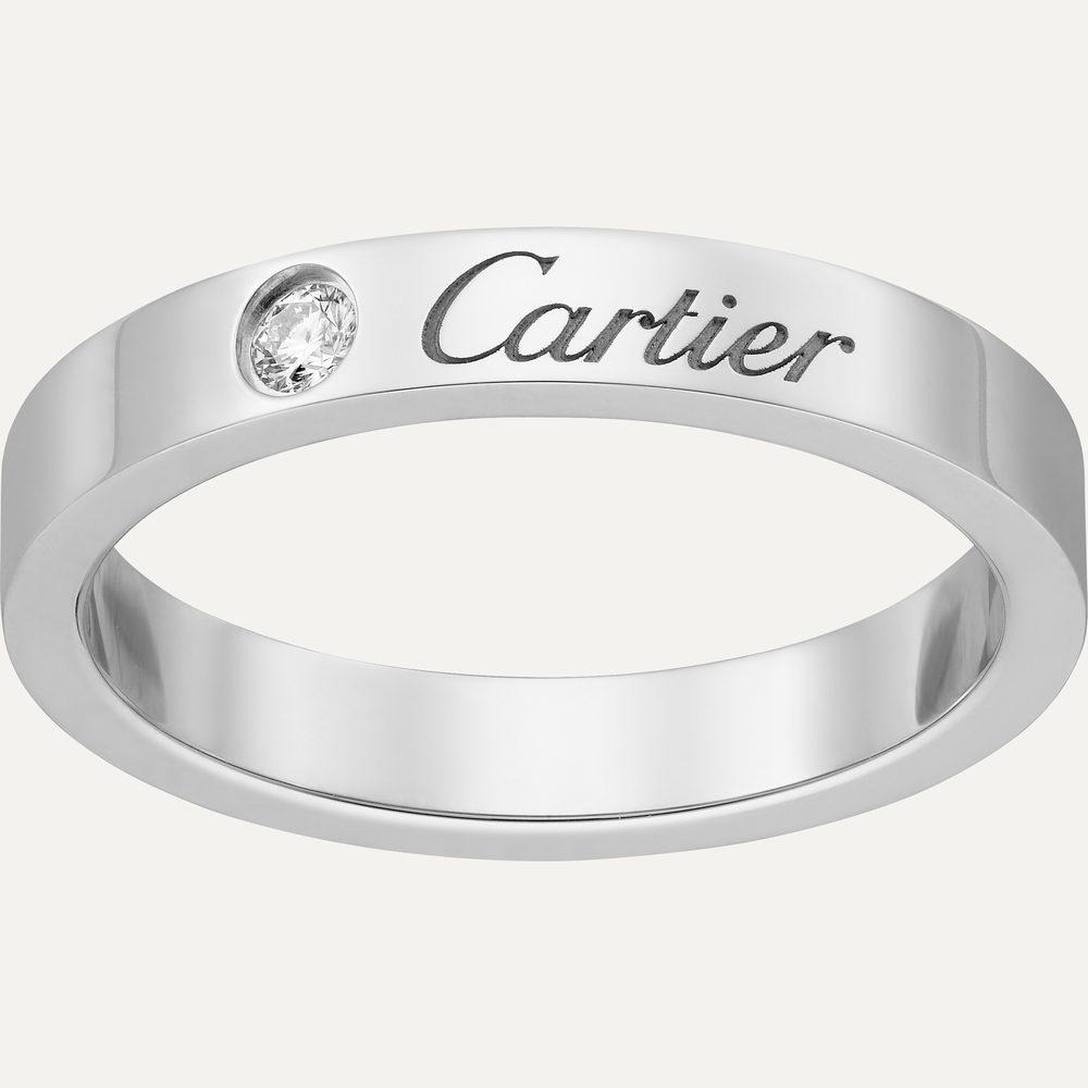 Обручальное кольцо C de Cartier