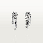 Panthère de Cartier earrings, small model, paved