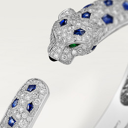 Panthère de Cartier bracelet, medium model, paved