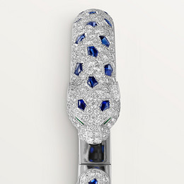 Panthère de Cartier bracelet, medium model, paved
