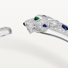 Panthère de Cartier bracelet, medium model, paved