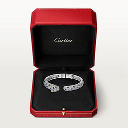 Panthère de Cartier bracelet, medium model, paved