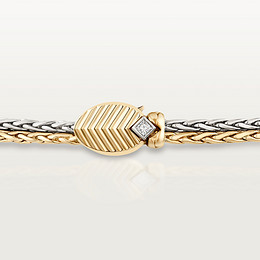 Grain de Café necklace, diamonds