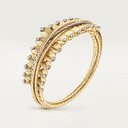 Grain de Café armband, diamanter