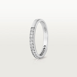 1895 wedding ring, width 2.6 mm, semi-paved