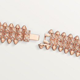 Clash de Cartier bracelet, flexible, double, paved