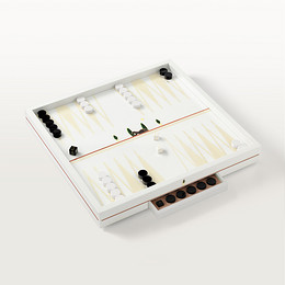 Backgammon-Spiel mit Pantherdekor