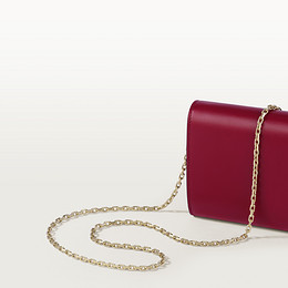 C de Cartier Brieftasche mit Kette