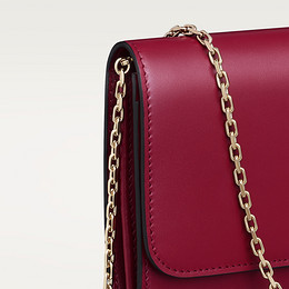 C de Cartier Brieftasche mit Kette