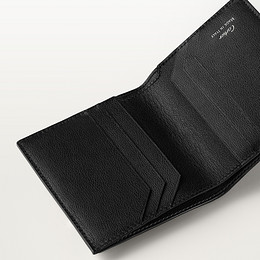 Portefeuille compact 6 cartes de crédit, Panthère de Cartier