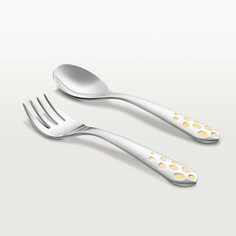 Cartier Baby Panthère cutlery set