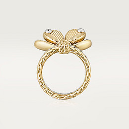 Grain de Café ring, diamonds