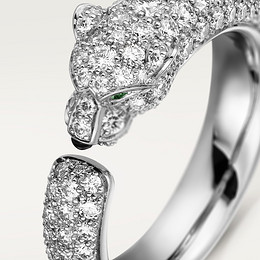 Panthère de Cartier-ring, small model, volledig bezet